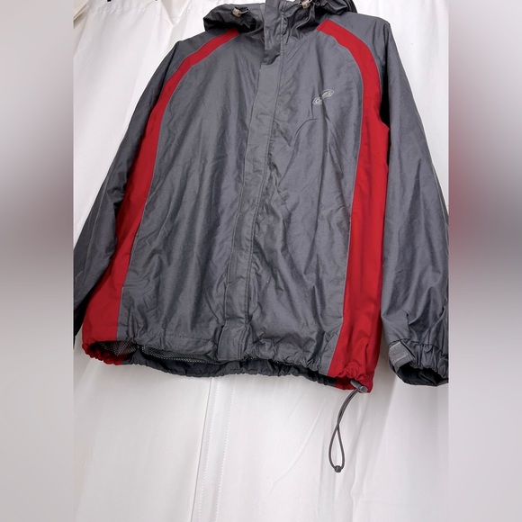 COLEMAN Lightweight Waterproof Rain Hooded-Jacket Coat Size L - Picture 3 of 10